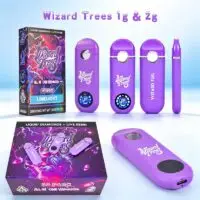 Wizard Trees 1ml 2ml empty disposable vape device and full packaging kit