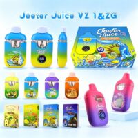 Wholesale Jeeter Juice V2 empty disposable vapes 1ml and 2ml with master display box