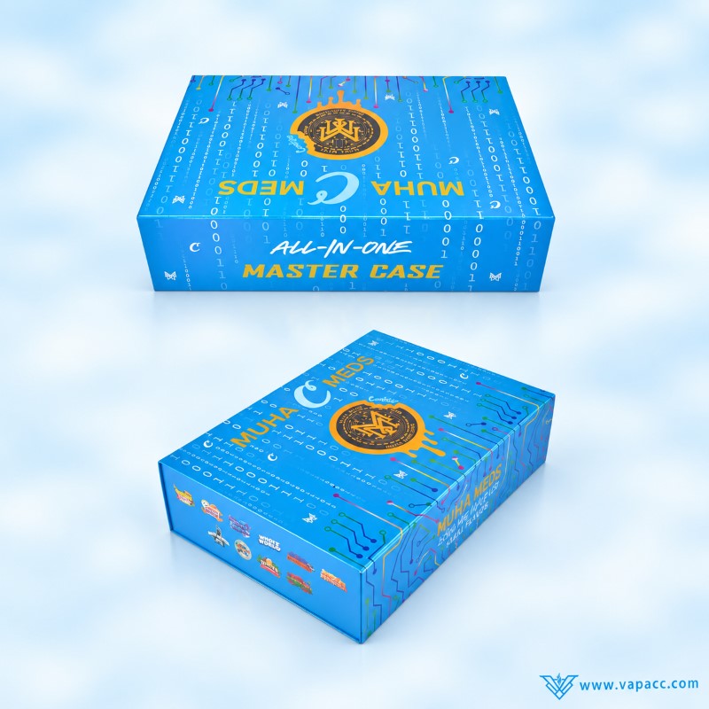 Muha Meds x Cookies 2g Dual-Flavor All-in-One Empty Vape – Full Case (Pack of 50).