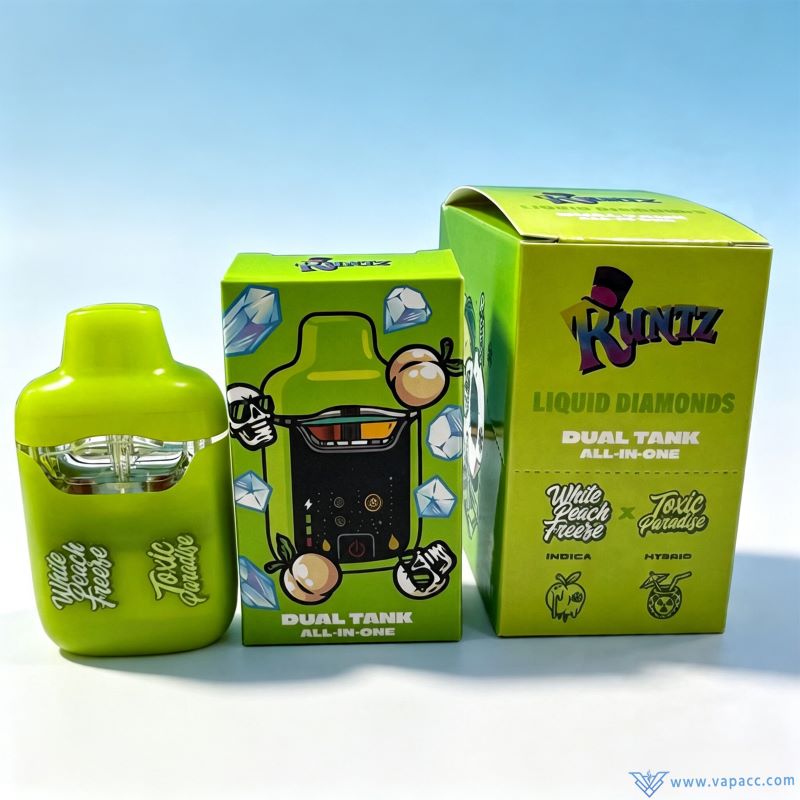 Empty Runtz 2ml Dual Tank Disposable Vape Wholesale - Image 6
